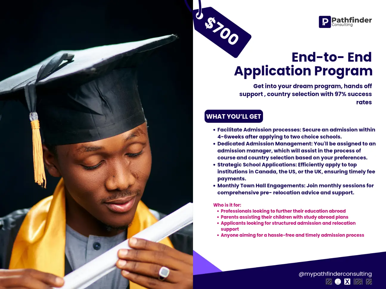 END-TO-END ADMISSION PROGRAM